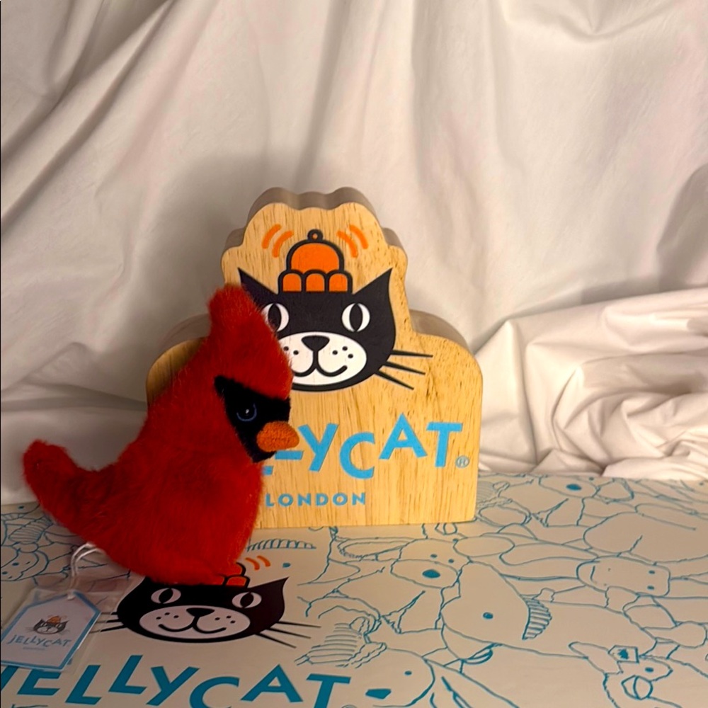 NWT Jellycat Birdling Cardinal- RARE